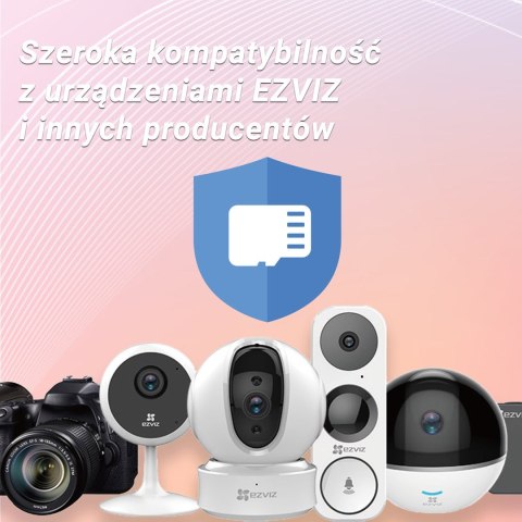 Ezviz Karta pamięci micro SD Ezviz 128 GB Ezviz Karta pamięci micro SD Ezviz 128 GB