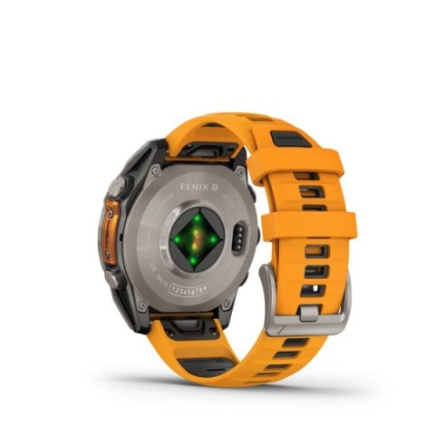 Garmin Garmin Fenix 8 47mm AMOLED - Sapphire Titan Garmin Garmin Fenix 8 47mm AMOLED - Sapphire Titan