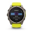 Garmin Zegarek Garmin Fenix 8 Solar Sapphire Titanium Amp Yellow/Graphite