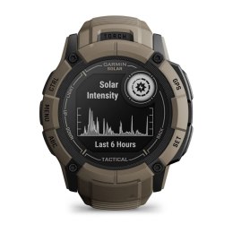 Garmin Zegarek sportowy Garmin Instinct 2X Solar Tactical Edition 50mm Zielony