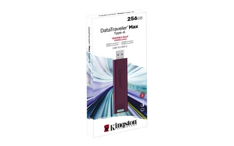 Kingston KINGSTON 256GB DataTraveler Max Type-A 1000R/900W USB 3.2 Gen 2 Kingston KINGSTON 256GB DataTraveler Max Type-A 1000R/900W USB 3.2 Gen 2