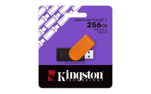 Kingston KINGSTON FLASH 256GB USB 3.2 Gen 1 DataTraveler Exodia S B+O Kingston KINGSTON FLASH 256GB USB 3.2 Gen 1 DataTraveler Exodia S B+O