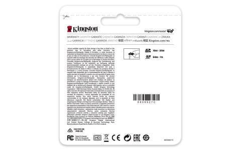 Kingston Karta pamięci Kingston Canvas Select Plus SDS2/256GB (256GB; Class U3, V30; Karta pamięci) Kingston Karta pamięci Kingston Canvas Select Plus SDS2/256GB (256GB; Class U3, V30; Karta pamięci)