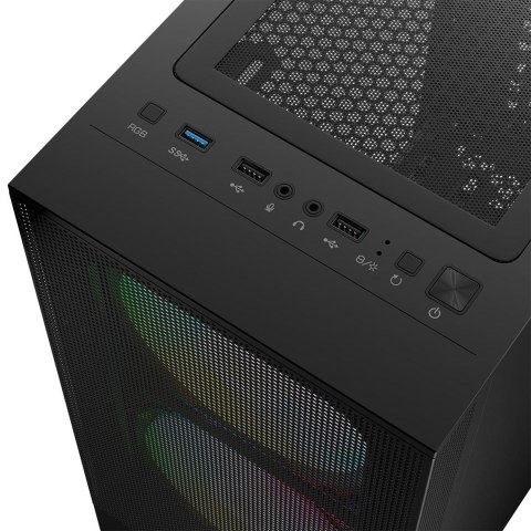 LOGIC LOGIC OBUDOWA ARYA ARGB MIDI USB 3.0 BLACK LOGIC LOGIC OBUDOWA ARYA ARGB MIDI USB 3.0 BLACK