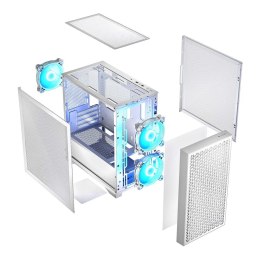 LOGIC LOGIC OBUDOWA DART PRO ARGB MINI USB TYPE-C BIAŁA