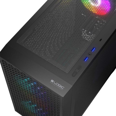 LOGIC LOGIC OBUDOWA DART PRO ARGB MINI USB TYPE-C CZARNA LOGIC LOGIC OBUDOWA DART PRO ARGB MINI USB TYPE-C CZARNA