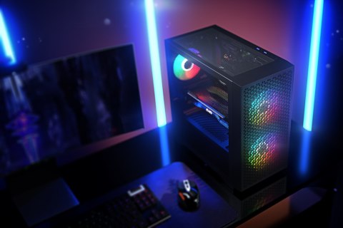 LOGIC LOGIC OBUDOWA DART PRO ARGB MINI USB TYPE-C CZARNA LOGIC LOGIC OBUDOWA DART PRO ARGB MINI USB TYPE-C CZARNA