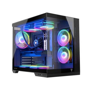 MODECOM MODECOM OBUDOWA VOLCANO PANORAMA APEX ARGB 7F MIDI BLACK