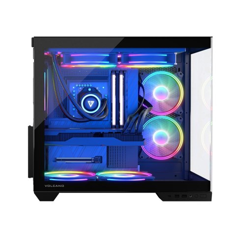 MODECOM MODECOM OBUDOWA VOLCANO PANORAMA APEX ARGB 7F MIDI BLACK