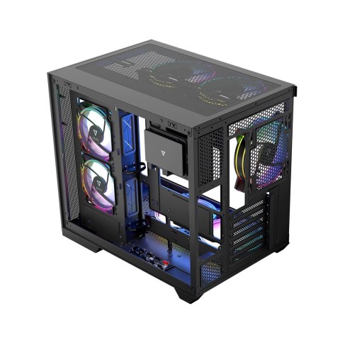MODECOM MODECOM OBUDOWA VOLCANO PANORAMA APEX ARGB 7F MIDI BLACK