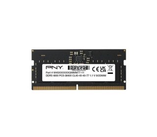 PNY Technologies Pamięć PNY Performance 4800MHz DDR5 1x 16GB Noteb.