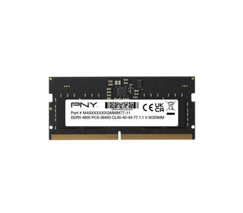 PNY Technologies Pamięć PNY Performance 4800MHz DDR5 1x 16GB Noteb. PNY Technologies Pamięć PNY Performance 4800MHz DDR5 1x 16GB Noteb.