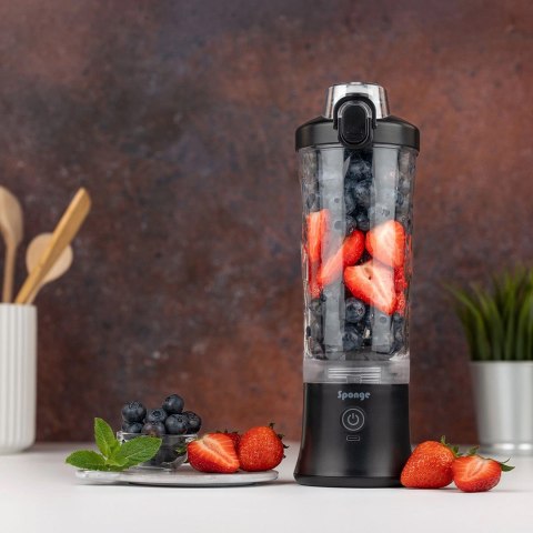 SPONGE Blender bezprzewodowy Sponge czarny SPONGE Blender bezprzewodowy Sponge czarny