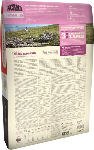 ACANA ACANA Grass-fed Lamb 11,4kg (WYPRZEDAŻ)