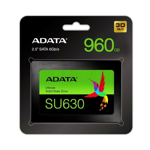 ADATA Dysk SSD ADATA Ultimate SU630 480GB 2,5" SATA III ADATA Dysk SSD ADATA Ultimate SU630 480GB 2,5" SATA III