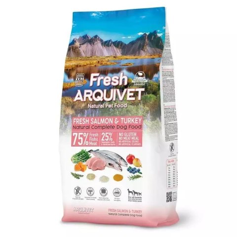 ARQUIVET ARQUIVET FRESH - półwilgotna karma dla psa - łosoś z indykiem - 10kg (WYPRZEDAŻ) ARQUIVET ARQUIVET FRESH - półwilgotna karma dla psa - łosoś z indykiem - 10kg (WYPRZEDAŻ)