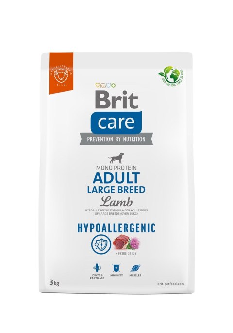 Brit BRIT Care Hypoallergenic Adult Large Breed Lamb - sucha karma dla psa - 3 kg Brit BRIT Care Hypoallergenic Adult Large Breed Lamb - sucha karma dla psa - 3 kg