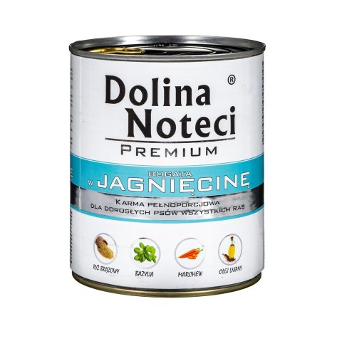 DOLINA NOTECI DOLINA NOTECI Premium jagnięcina - mokra karma dla psa - 800 g DOLINA NOTECI DOLINA NOTECI Premium jagnięcina - mokra karma dla psa - 800 g