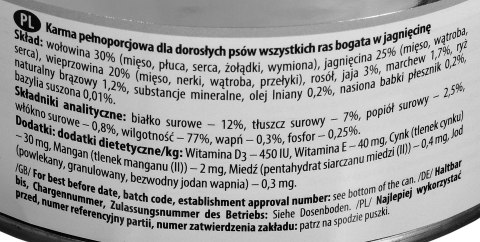 DOLINA NOTECI DOLINA NOTECI Premium jagnięcina - mokra karma dla psa - 800 g DOLINA NOTECI DOLINA NOTECI Premium jagnięcina - mokra karma dla psa - 800 g
