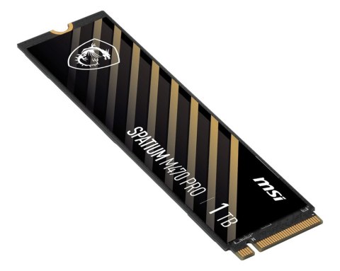 MSI Dysk SSD MSI SPATIUM M470 Pro 1TB PCIe 4.0 NVMe M.2 2280 MSI Dysk SSD MSI SPATIUM M470 Pro 1TB PCIe 4.0 NVMe M.2 2280