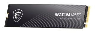 MSI Dysk SSD MSI SPATIUM M560 1TB PCIe 5.0 NVMe 2.0 M.2 2280