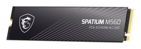 MSI Dysk SSD MSI SPATIUM M560 1TB PCIe 5.0 NVMe 2.0 M.2 2280 MSI Dysk SSD MSI SPATIUM M560 1TB PCIe 5.0 NVMe 2.0 M.2 2280