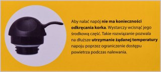 PROMIS PROMIS DZBANEK STALOWY 1,5 L, NADRUK HERBATA TMH15