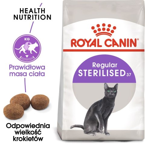 Royal Canin ROYAL CANIN FHN Regular Sterilised 37 - sucha karma dla kota dorosłego - 10 kg Royal Canin ROYAL CANIN FHN Regular Sterilised 37 - sucha karma dla kota dorosłego - 10 kg