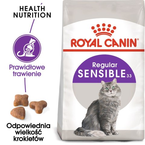 Royal Canin ROYAL CANIN FHN Sensible - sucha karma dla kota dorosłego - 10kg Royal Canin ROYAL CANIN FHN Sensible - sucha karma dla kota dorosłego - 10kg
