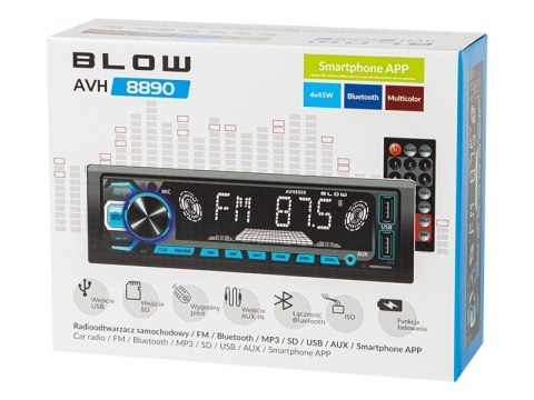 BLOW BLOW RADIO AVH-8890 MP3/USB/SD/MMC/BT BLOW BLOW RADIO AVH-8890 MP3/USB/SD/MMC/BT