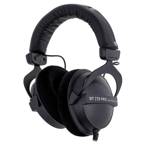 Beyerdynamic Beyerdynamic DT 770 PRO 80 OHM BLACK LIMITED EDITION - Słuchawki studyjne zamknięte (WYPRZEDAŻ) Beyerdynamic Beyerdynamic DT 770 PRO 80 OHM BLACK LIMITED EDITION - Słuchawki studyjne zamknięte (WYPRZEDAŻ)