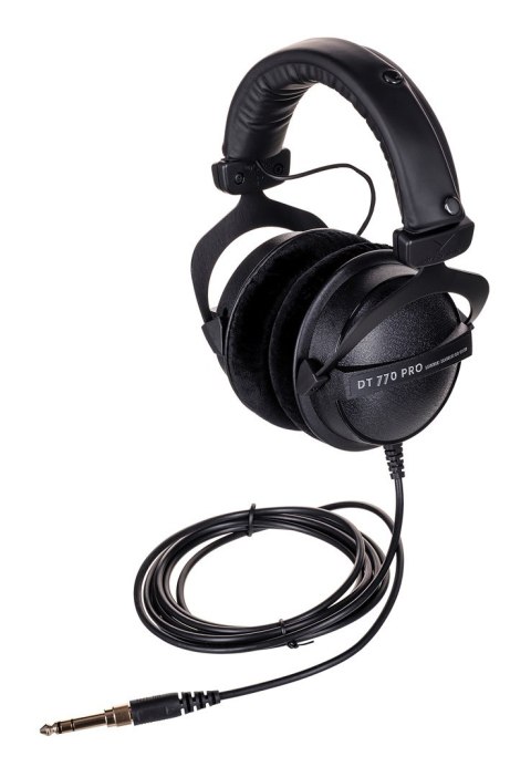 Beyerdynamic Beyerdynamic DT 770 PRO 80 OHM BLACK LIMITED EDITION - Słuchawki studyjne zamknięte (WYPRZEDAŻ) Beyerdynamic Beyerdynamic DT 770 PRO 80 OHM BLACK LIMITED EDITION - Słuchawki studyjne zamknięte (WYPRZEDAŻ)