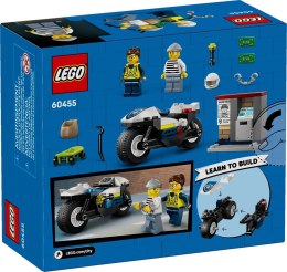 Lego LEGO City 60455 Pościg na motocyklu policyjnym