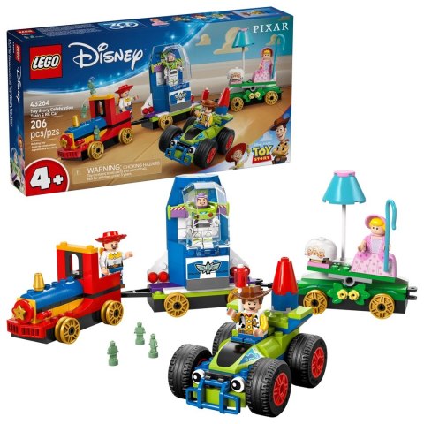 Lego LEGO DISNEY 43264 PIXAR TOY STORY CELEBRATION TRAIN & RC CAR Lego LEGO DISNEY 43264 PIXAR TOY STORY CELEBRATION TRAIN & RC CAR