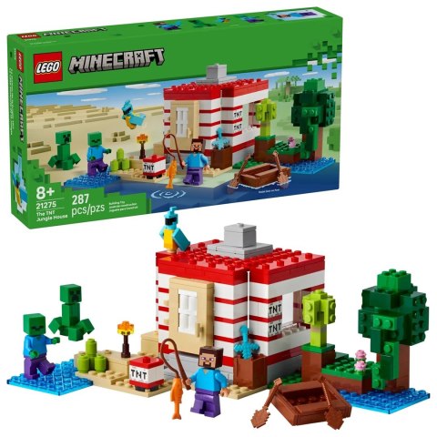 Lego LEGO MINECRAFT 21275 THE TNT JUNGLE HOUSE Lego LEGO MINECRAFT 21275 THE TNT JUNGLE HOUSE