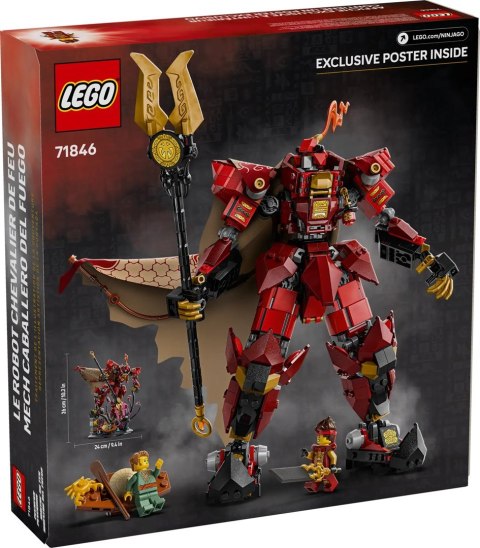 Lego LEGO NINJAGO 71846 THE FIRE KNIGHT MECH Lego LEGO NINJAGO 71846 THE FIRE KNIGHT MECH