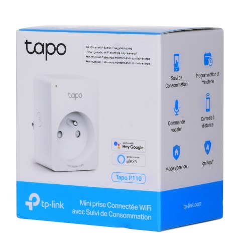 TP-LINK Gniazdko Smart Plug WiFi Tapo P110 TP-LINK Gniazdko Smart Plug WiFi Tapo P110