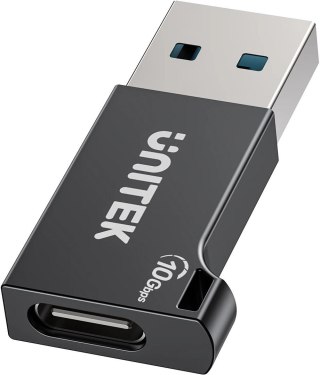 UNITEK UNITEK ADAPTER USB-A - USB-C 10 GBPS M/F CZARNY