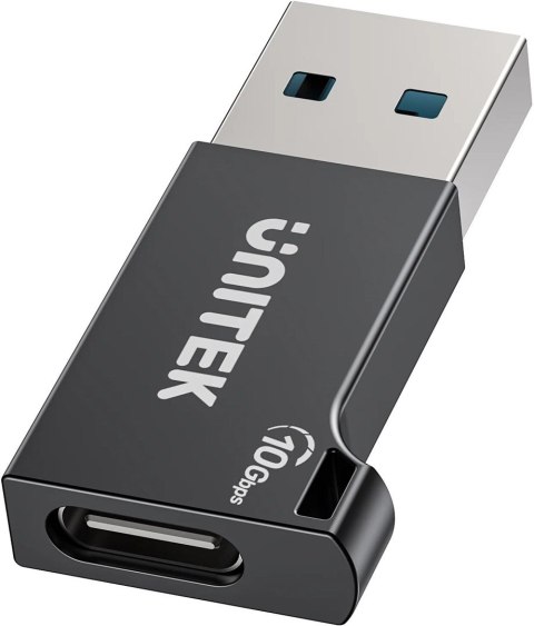 UNITEK UNITEK ADAPTER USB-A - USB-C 10 GBPS M/F CZARNY UNITEK UNITEK ADAPTER USB-A - USB-C 10 GBPS M/F CZARNY