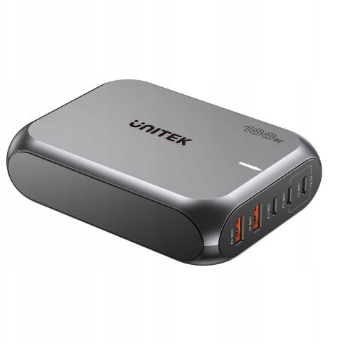 UNITEK UNITEK ŁADOWARKA SIECIOWA 2X USB-A 3X USB-C GAN PD 3.1 188W UNITEK UNITEK ŁADOWARKA SIECIOWA 2X USB-A 3X USB-C GAN PD 3.1 188W