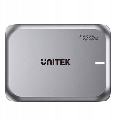 UNITEK UNITEK ŁADOWARKA SIECIOWA 2X USB-A 3X USB-C GAN PD 3.1 188W UNITEK UNITEK ŁADOWARKA SIECIOWA 2X USB-A 3X USB-C GAN PD 3.1 188W