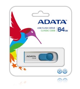 ADATA ADATA FLASHDRIVE C008 64GB USB 2.0 WHITE&BLUE