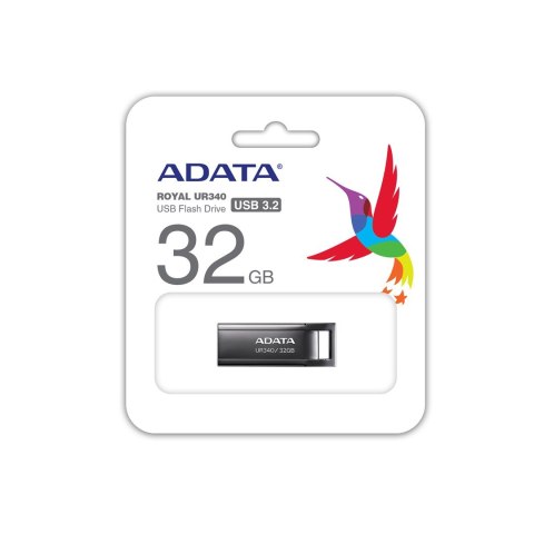 ADATA ADATA FLASHDRIVE UR340 32GB USB 3.2 BLACK ADATA ADATA FLASHDRIVE UR340 32GB USB 3.2 BLACK