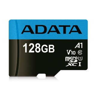 ADATA Karta pamięci z adapterem ADATA Premier AUSDX128GUICL10A1-RA1 (128GB; Class 10; + adapter)