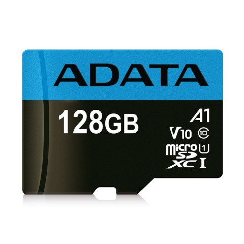 ADATA Karta pamięci z adapterem ADATA Premier AUSDX128GUICL10A1-RA1 (128GB; Class 10; + adapter) ADATA Karta pamięci z adapterem ADATA Premier AUSDX128GUICL10A1-RA1 (128GB; Class 10; + adapter)