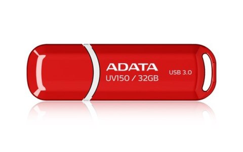 ADATA Pendrive ADATA UV150 AUV150-32G-RRD (32GB; USB 3.0; kolor czerwony) ADATA Pendrive ADATA UV150 AUV150-32G-RRD (32GB; USB 3.0; kolor czerwony)