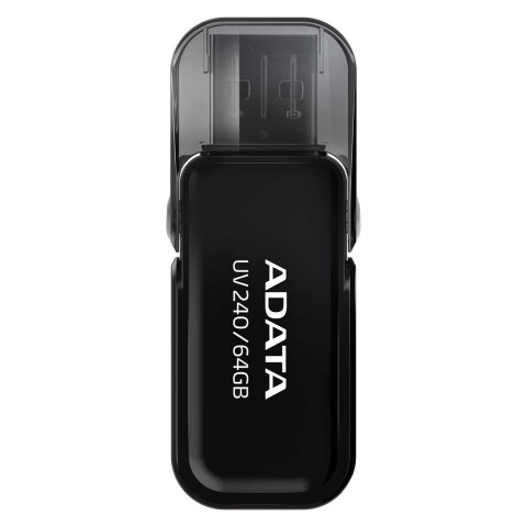 ADATA Pendrive ADATA UV240 AUV240-64G-RBK (64GB; USB 2.0; kolor czarny) ADATA Pendrive ADATA UV240 AUV240-64G-RBK (64GB; USB 2.0; kolor czarny)