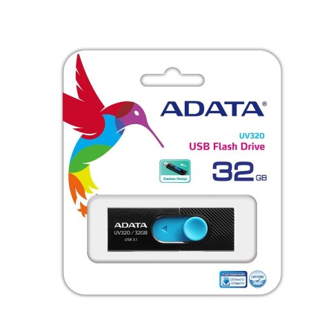 ADATA Pendrive ADATA UV320 AUV320-32G-RBKBL (32GB; USB 3.1; kolor czarny) ADATA Pendrive ADATA UV320 AUV320-32G-RBKBL (32GB; USB 3.1; kolor czarny)