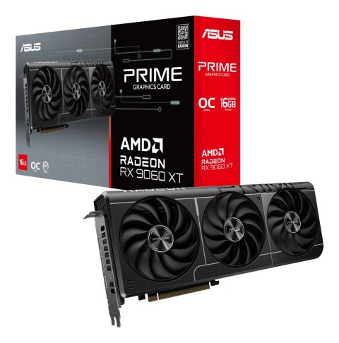 ASUS Karta graf. ASUS PRIME RX9060XT O16G ASUS Karta graf. ASUS PRIME RX9060XT O16G