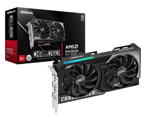 Asrock Karta graf. Asrock RX9060XT Challenger 8GB OC Asrock Karta graf. Asrock RX9060XT Challenger 8GB OC